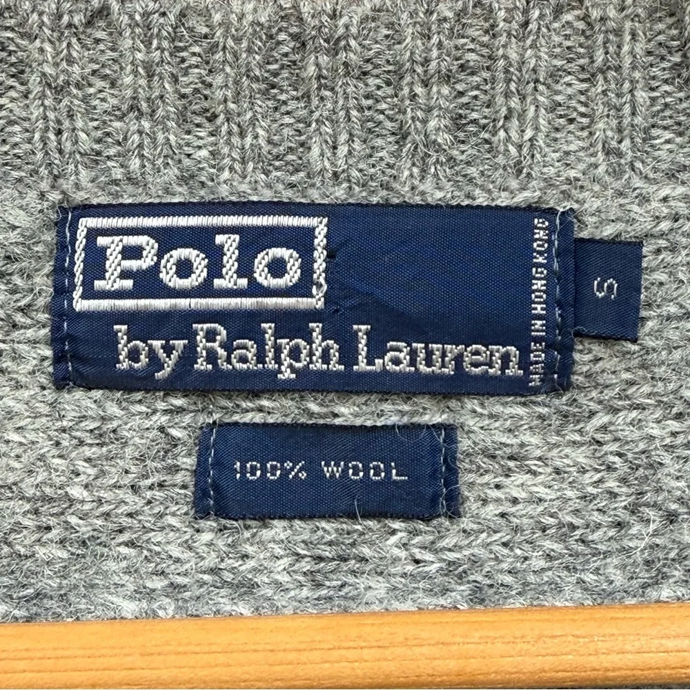 Vintage Polo Ralph Lauren Blackwatch Cricket Wool‎ Sweater Small